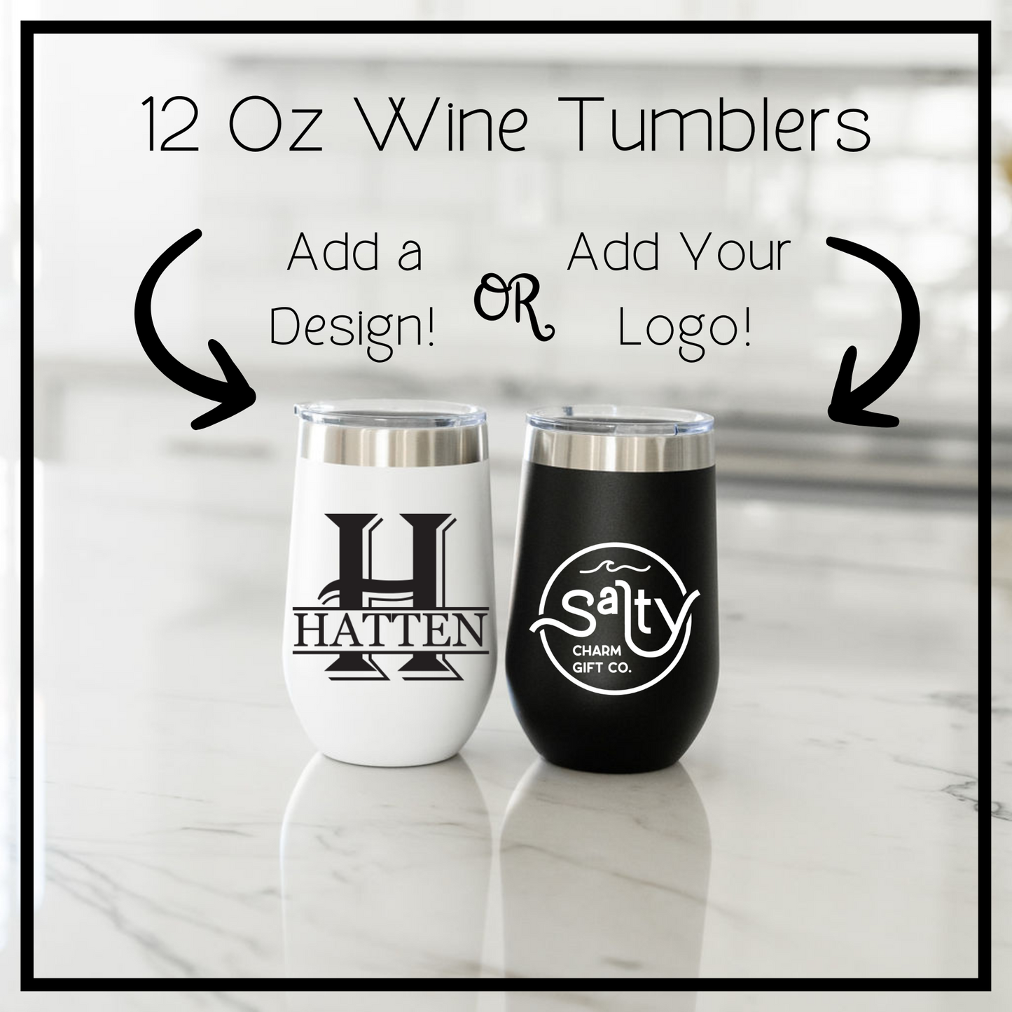 Build Your Own Basket - White Marble