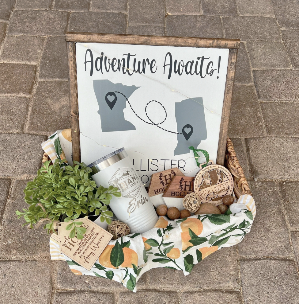 Adventure Awaits Gift Basket