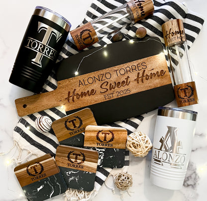 Build Your Own Basket - Black Marble
