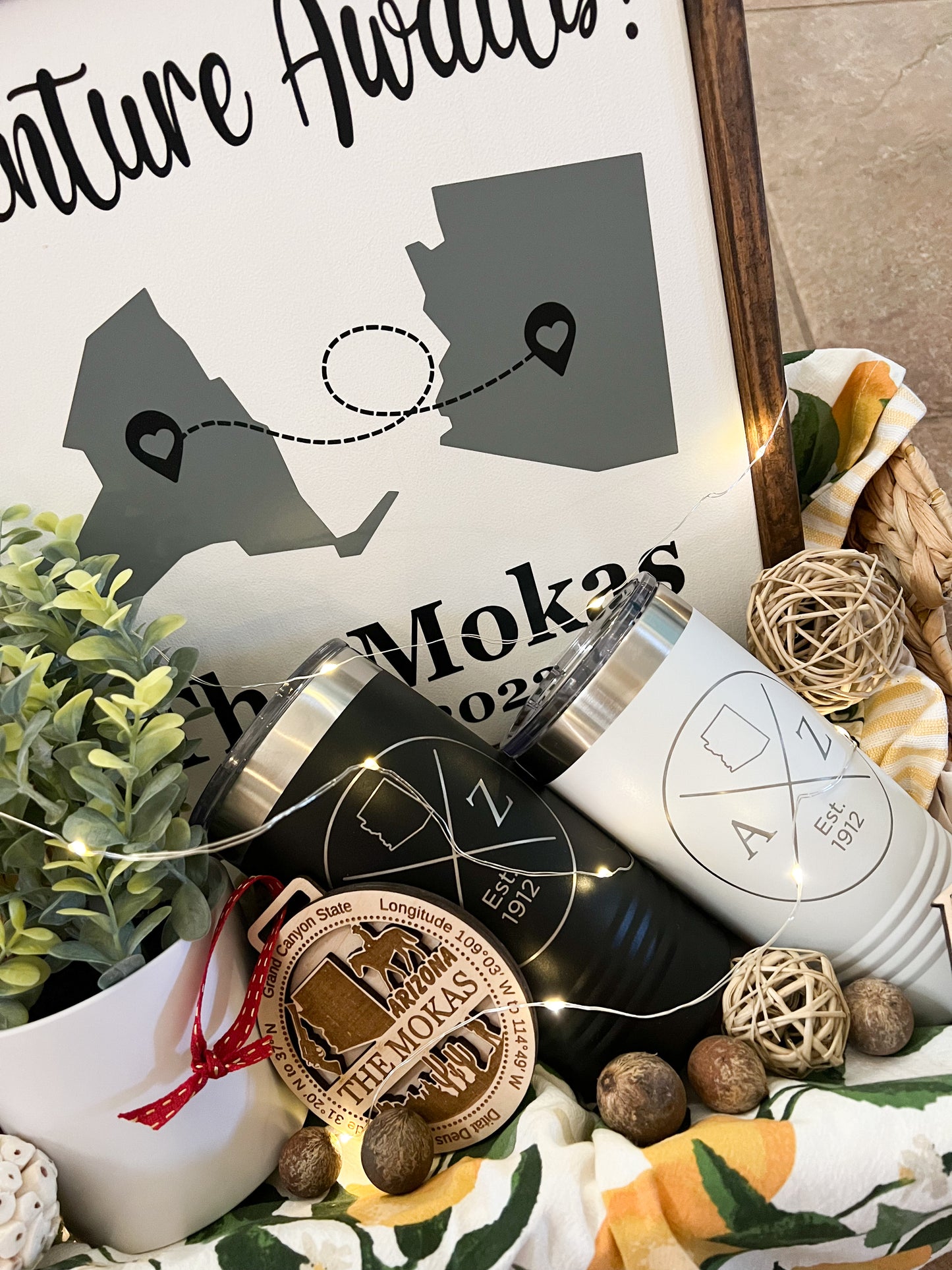 Adventure Awaits Gift Basket