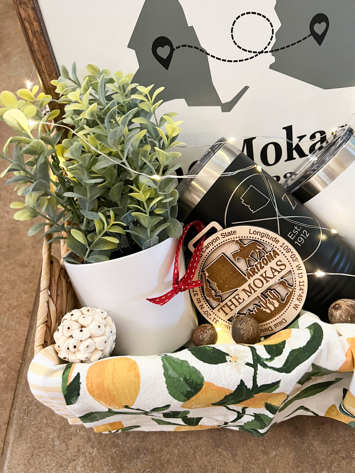 Adventure Awaits Gift Basket