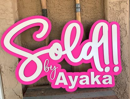 Sold By Closing Day Photo Prop