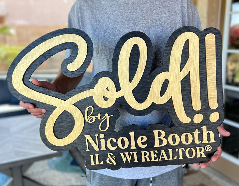 Sold By Closing Day Photo Prop