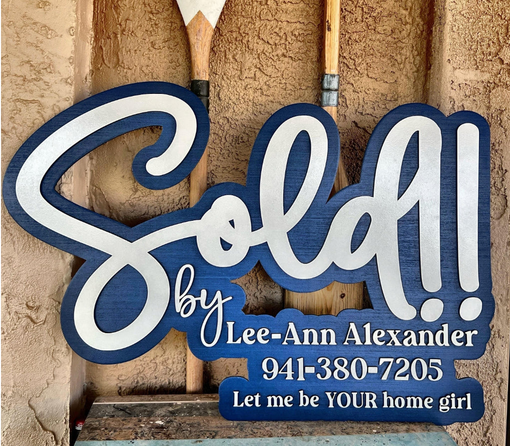 Sold By Closing Day Photo Prop