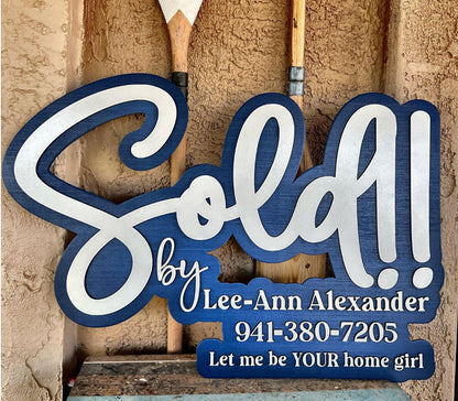 Sold By Closing Day Photo Prop