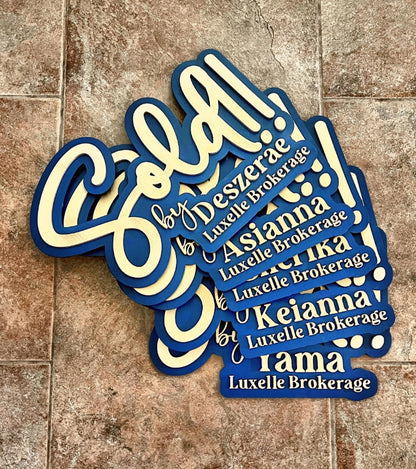 Sold By Closing Day Photo Prop