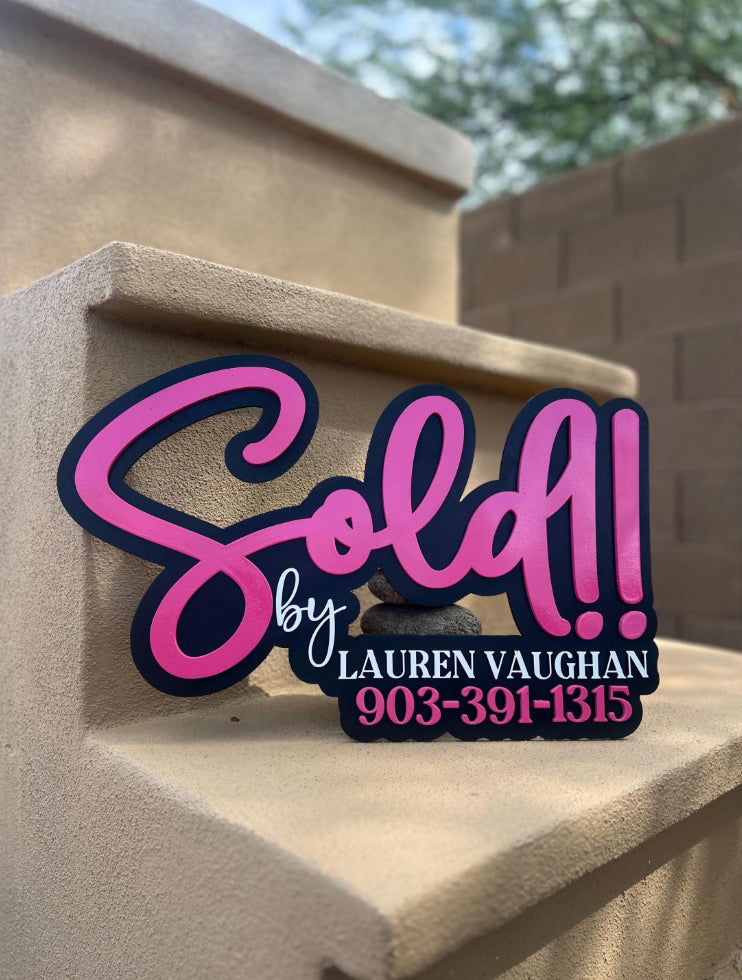 Sold By Closing Day Photo Prop