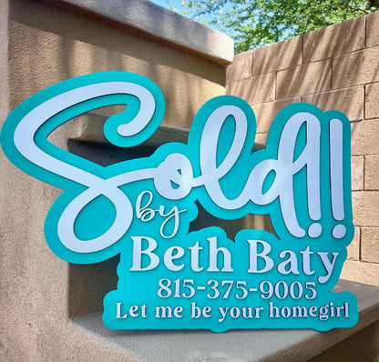 Sold By Closing Day Photo Prop