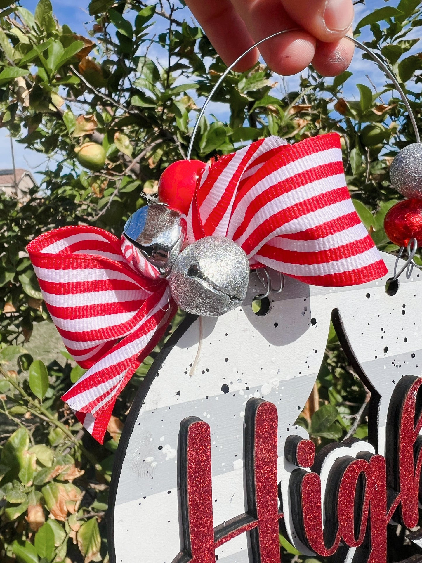 Jumbo Family Name Ornament