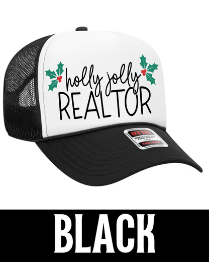 Holly Jolly REALTOR Trucker Hat