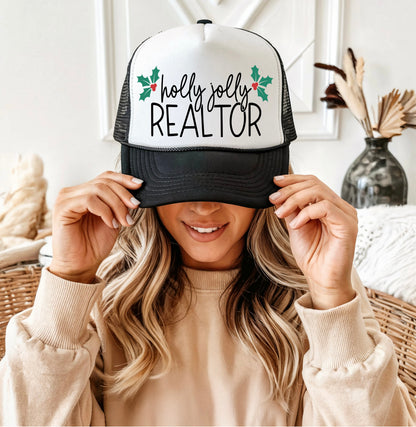 Holly Jolly REALTOR Trucker Hat